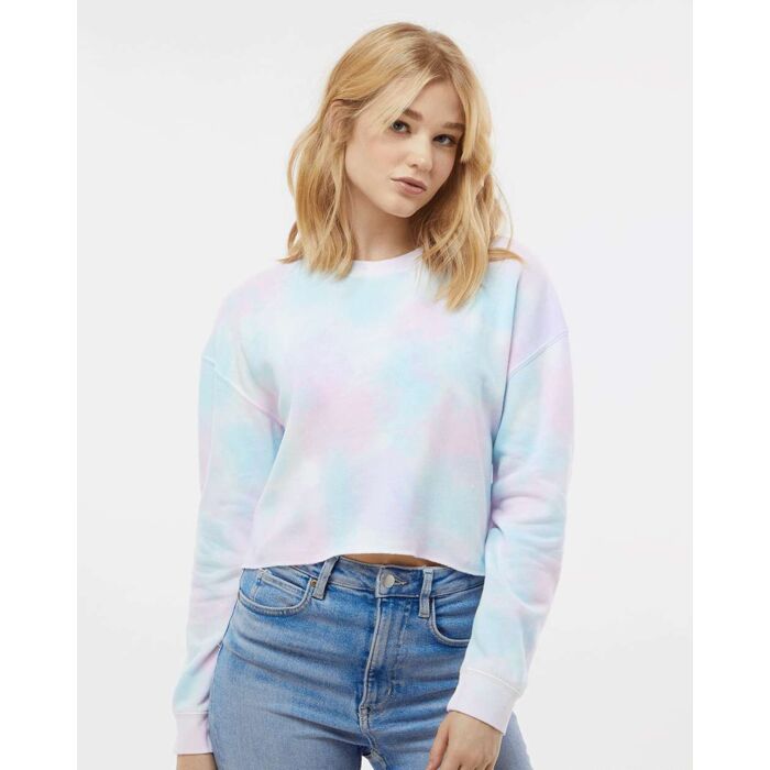 Women’s Lightweight Crop Hooded Sweatshirt Thumbnail