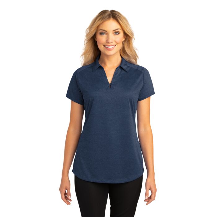 Ladies Digi Heather Performance Polo Thumbnail