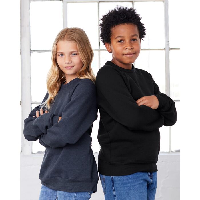 Youth Sponge Fleece Crewneck Sweatshirt Thumbnail