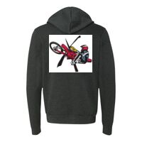 Unisex Sponge Fleece Full-Zip Hoodie Embroidery Thumbnail