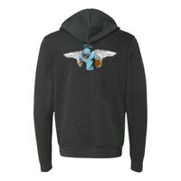 Unisex Sponge Fleece Full-Zip Hoodie Embroidery Thumbnail