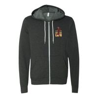 Unisex Sponge Fleece Full-Zip Hoodie Embroidery Thumbnail