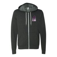 Unisex Sponge Fleece Full-Zip Hoodie Embroidery Thumbnail