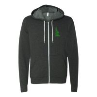Unisex Sponge Fleece Full-Zip Hoodie Embroidery Thumbnail