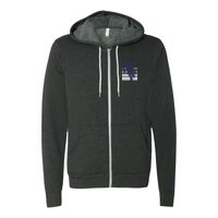 Unisex Sponge Fleece Full-Zip Hoodie Embroidery Thumbnail
