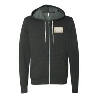 Unisex Sponge Fleece Full-Zip Hoodie Embroidery Thumbnail