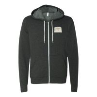 Unisex Sponge Fleece Full-Zip Hoodie Embroidery Thumbnail