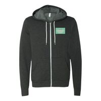 Unisex Sponge Fleece Full-Zip Hoodie Embroidery Thumbnail