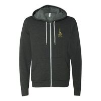 Unisex Sponge Fleece Full-Zip Hoodie Embroidery Thumbnail
