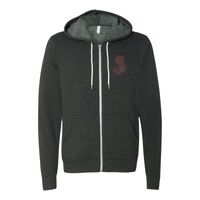 Unisex Sponge Fleece Full-Zip Hoodie Embroidery Thumbnail