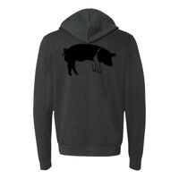 Unisex Sponge Fleece Full-Zip Hoodie Embroidery Thumbnail