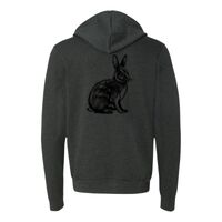 Unisex Sponge Fleece Full-Zip Hoodie Embroidery Thumbnail