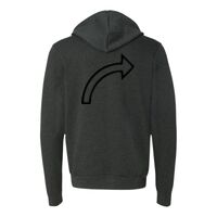 Unisex Sponge Fleece Full-Zip Hoodie Embroidery Thumbnail
