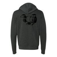 Unisex Sponge Fleece Full-Zip Hoodie Embroidery Thumbnail