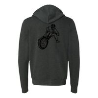 Unisex Sponge Fleece Full-Zip Hoodie Embroidery Thumbnail