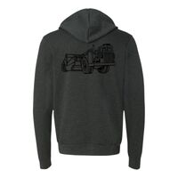 Unisex Sponge Fleece Full-Zip Hoodie Embroidery Thumbnail