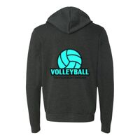 Unisex Sponge Fleece Full-Zip Hoodie Embroidery Thumbnail