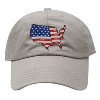USA Cotton Baseball Caps Thumbnail